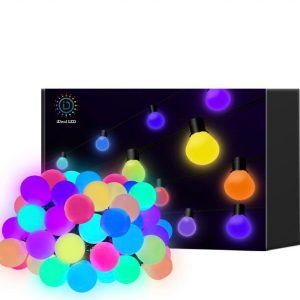 G40 Bulb Smart String Lights 7.5m 15m App control