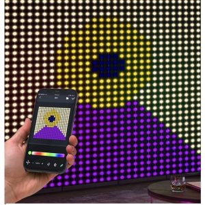 App control curtain lights
