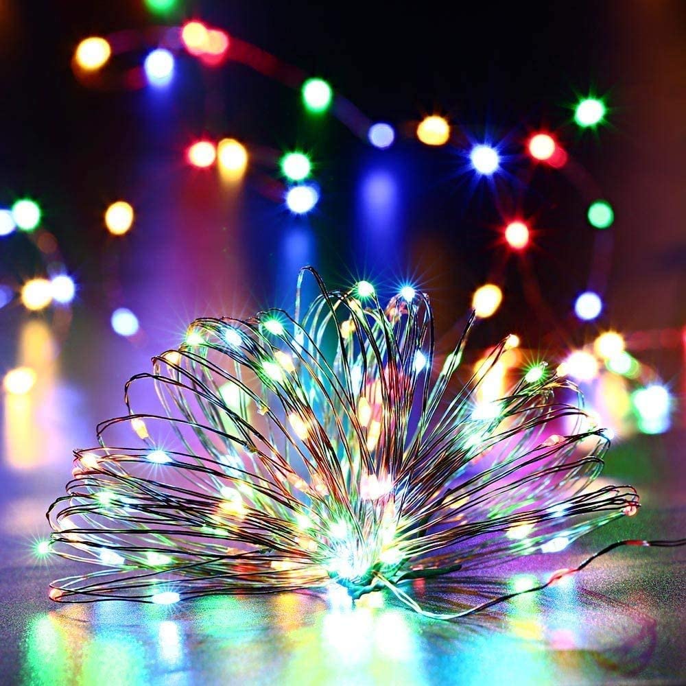 Copper Wire Outdoor Solar Fairy Lights 5m 10m 20m 30m - Image 2