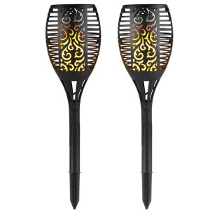 solar flame lamp