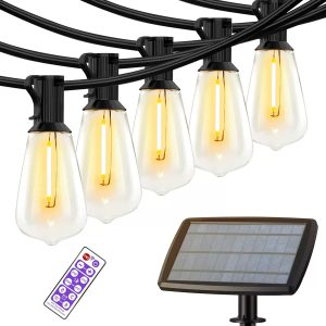 ST38 bulb solar string light